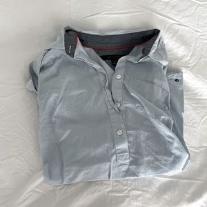 3/4 Loose Button Up